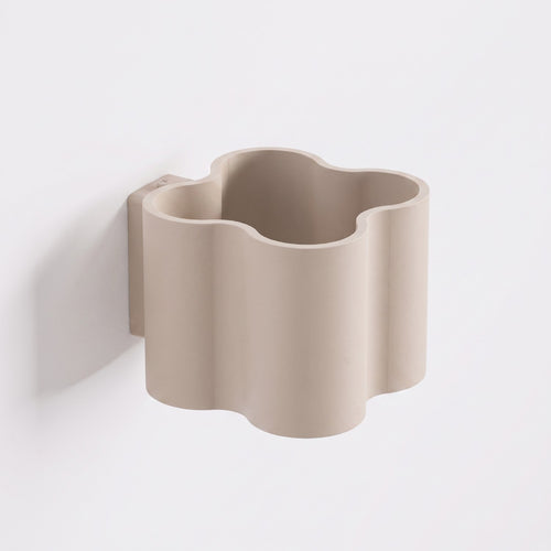 Sollux Lighting Wandlamp OVIO taupe G9 - 12x14,5x10cm
