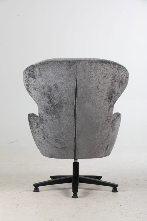 FurniLux Fauteuil Dorien Grijs van de collectie bij – Luxe Comfort en Elegantie in Eén - 54 x 84.5 x 104.5