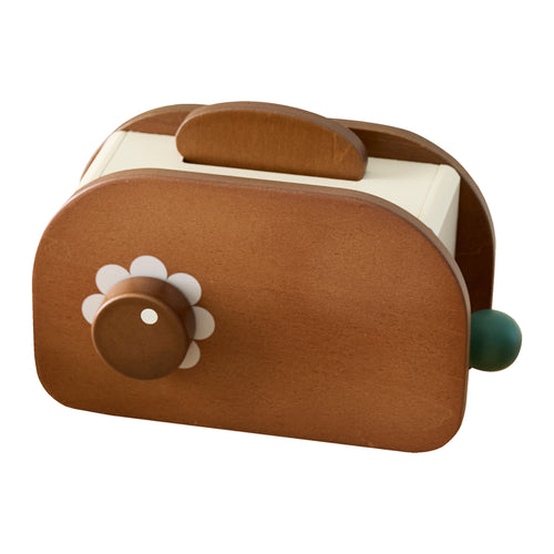 Petite Amélie Broodrooster hout - 14 delig - Noyer - vtwonen shop