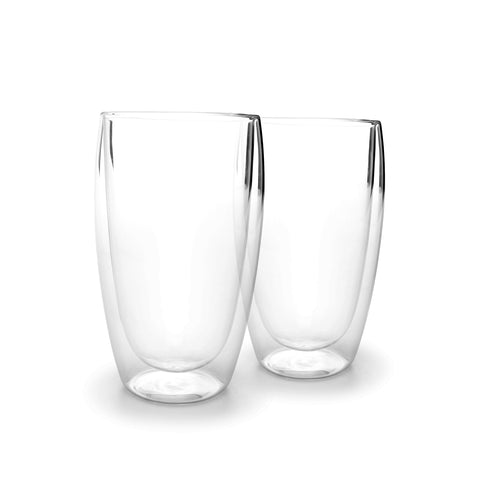 Ona - Beker 44cl dubbelwandig glas Vienna - Set van 2 - vtwonen shop