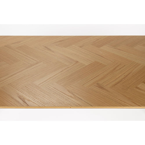 Housecraft Living Fabio Eettafel Hout Visgraat 180x90 cm Naturel - vtwonen shop