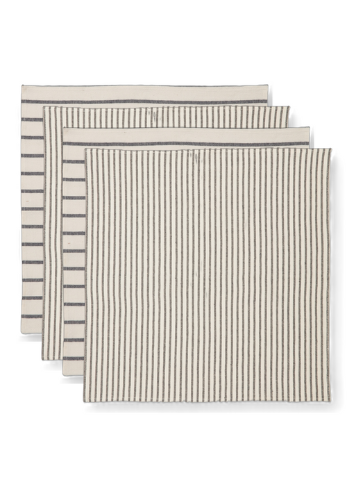 vtwonen - woonaccessoires - wit - 40x40cm - set van 4