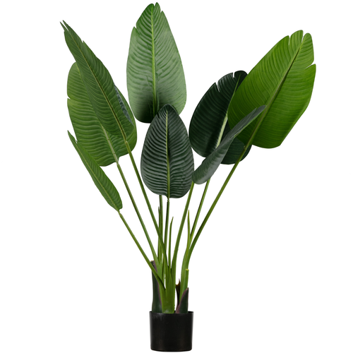 WOOOD kunstplant Strelitzia - Groen - 61x108x50 - vtwonen shop