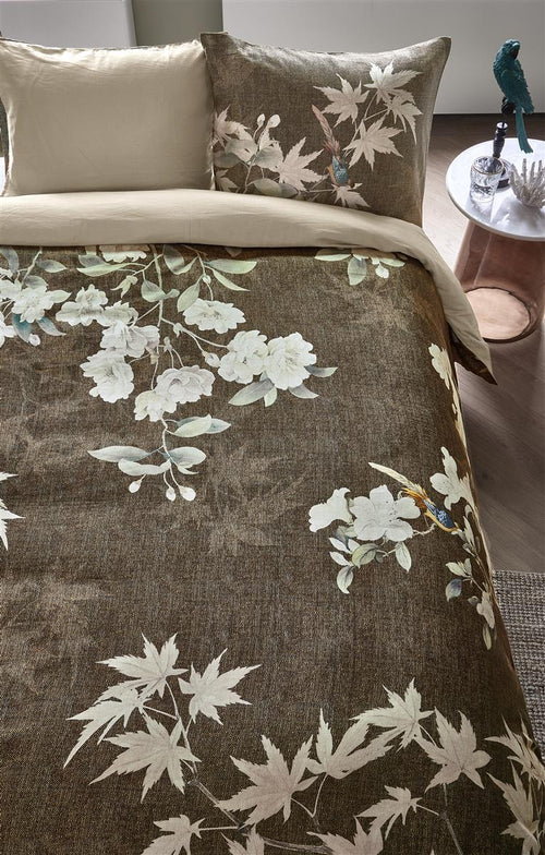 Beddinghouse dekbedovertrek Thalasa - 140x200/220 cm - bruin - vtwonen shop