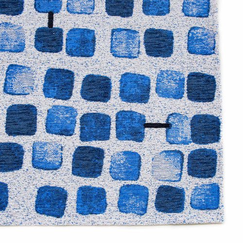 Louis De Poortere vloerkleed Amparo Blues - blauw - 240x340cm - vtwonen shop