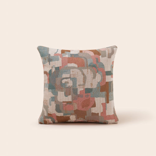 Madura Kussenovertrek Mohira beige en veelkleurig 40x40 cm