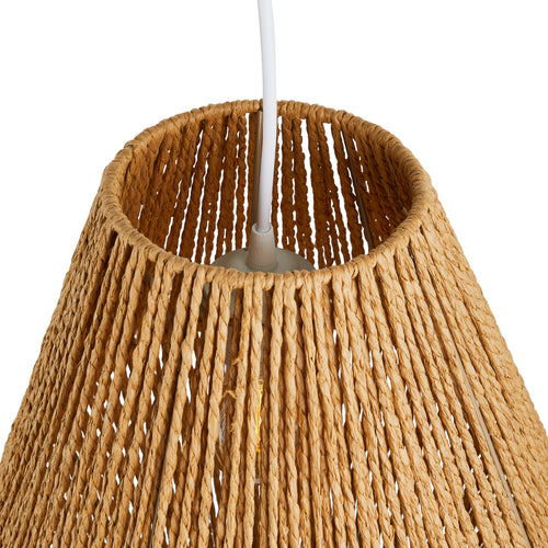 Lighto | Hanglamp Rotan Naturel Ø30 cm | Raffi - vtwonen shop