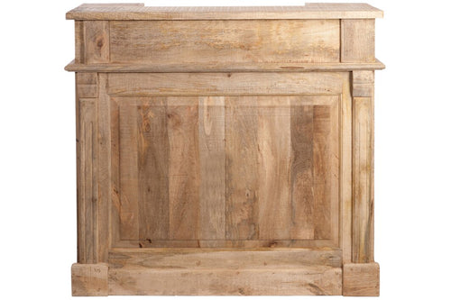 J-Line barkast 2 Lades Rechthoek - hout - naturel