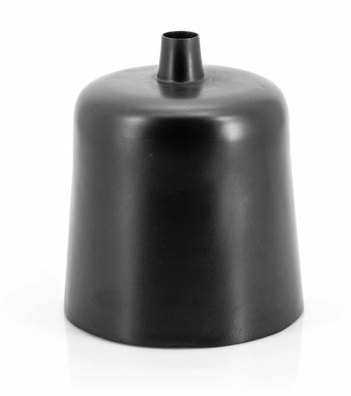 FurniLux Vaas Dotty zwart small - 22x22x25cm - vtwonen shop