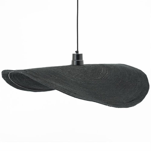FurniLux Hanglamp Sola large - Zwart - 94x94x7 - 94x94x10cm