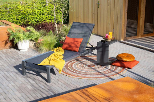 Salsa ligbed - carbon black - antraciet