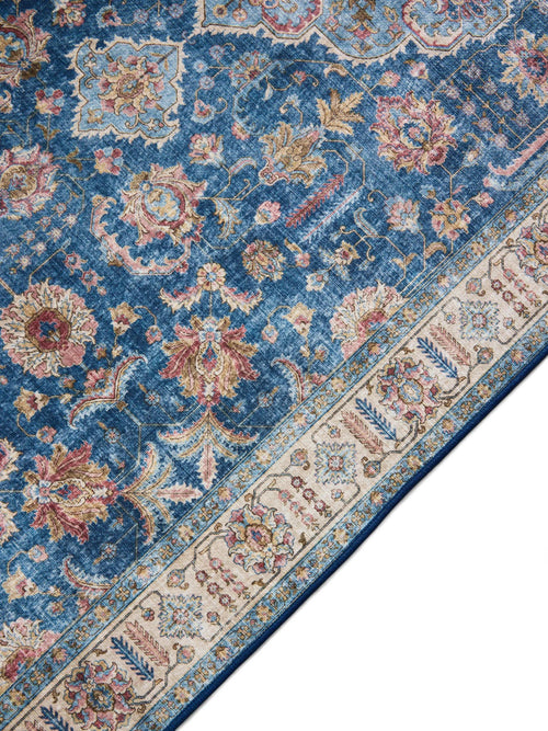 benuta loper Laury - blauw - 80x240 cm