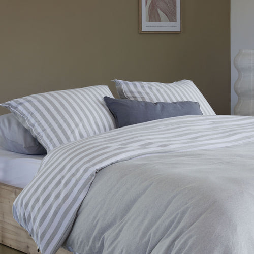 Walra - Dekbedovertrek Soft & Cozy - 200x220 cm - Grijs