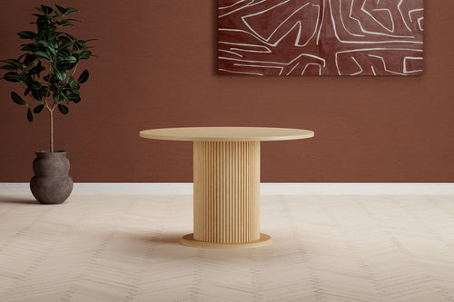 Rebellenclub  Finnholm Eetkamertafel - Ø120 - Naturel