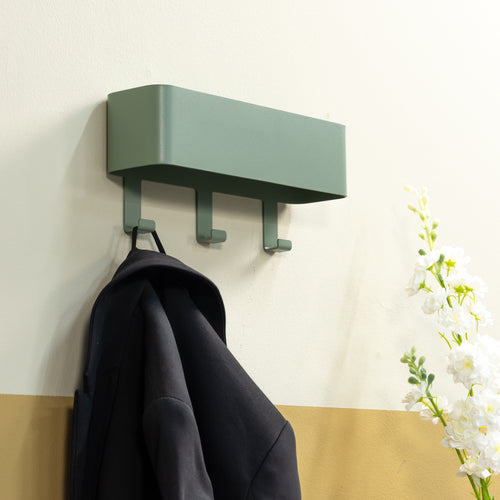 Spinder Design kapstok Dax Play 3 - Dusty Green - 3 haken