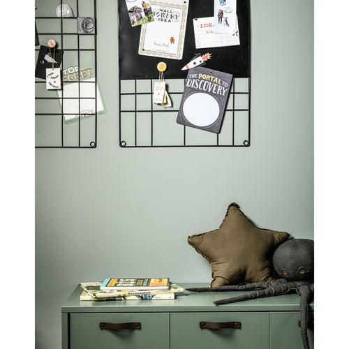 vtwonen kistbank 120 cm & bureau 110 cm Stage - Grenen - Soap - 36x120x50/122x110x58