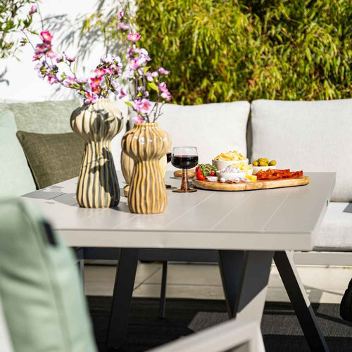 Garden Impressions lounge dining set Senja valley sand - 3-delig rechts - vtwonen shop