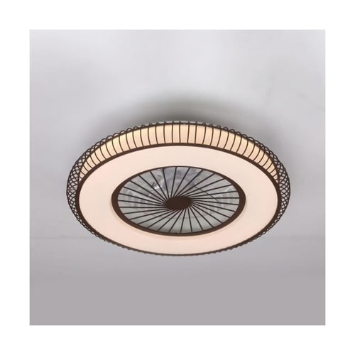 CristalRecord plafondventilator Mirabel - 1 lichts - 56  x 20   cm - brons wit