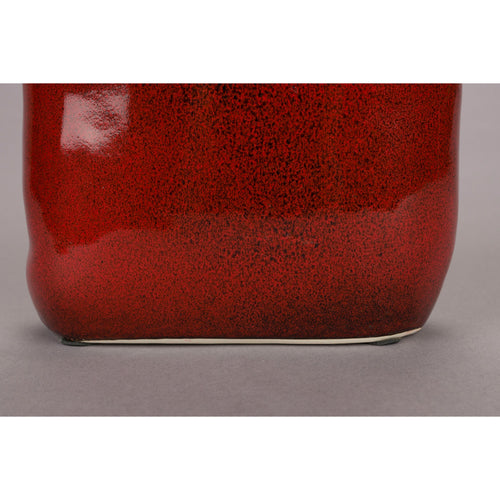 Dutchbone Edna Vaas 18 cm Rood