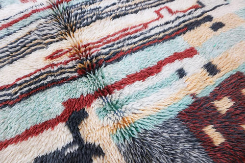 AFK Living vloerkleed Berber - handgemaakt - Wol - 120 cm x 170 cm