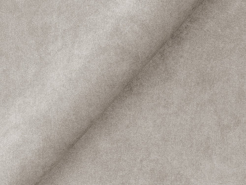 LaMiaSofa hoekbank links Ravenna - velours - lichtbeige - 255x165x77