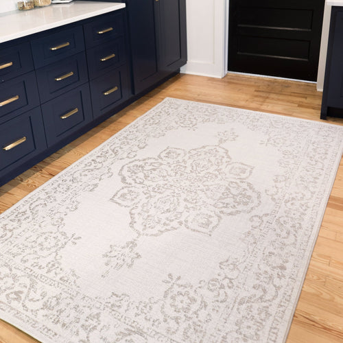 AFK Living vloerkleed Alhambra - voor binnen en buiten - beige - 200 x 290 cm