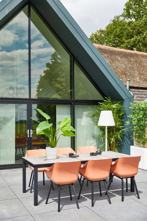 Hartman Tuinstoel Sophie - Roze Kunststof - Set Van 2 - vtwonen shop