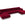 Cosmopolitan Design Panoramische bank Bali 7-zits, flueel, geld - 185x383x75cm