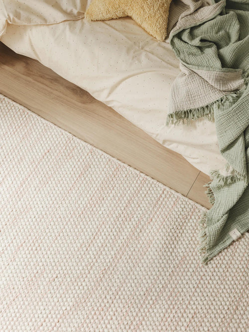 benuta kindervloerkleed Rocky - roze - 90x130 cm
