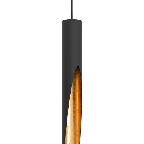EGLO hanglamp Barbotto - gu10 - zwart, goud
