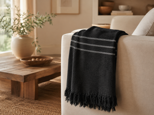 Originalhome Multifunctioneel kleed  Donker Grijs - 175x185 cm