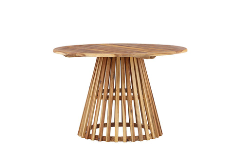 Rebellenclub Ronde Tuintafel Elm - ø120cm - Naturel Hout