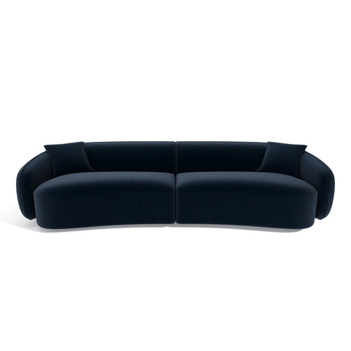 Sia Home - Bank CELINE - kruisbinding middernachtblauw 260cm