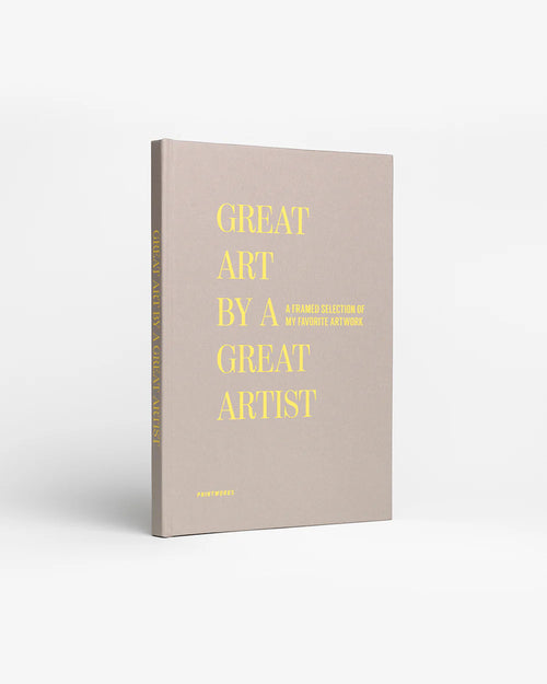 Printworks Frame Boek - Great Art - Tekenmap - Beige