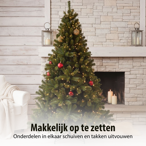 Triumph Tree Forrester Kunstkerstboom - Kerstboom H215 x Ø135 cm - Groen