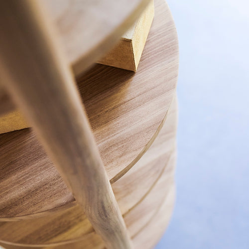 Tikamoon Massief teakhouten kolomkast - Naturel