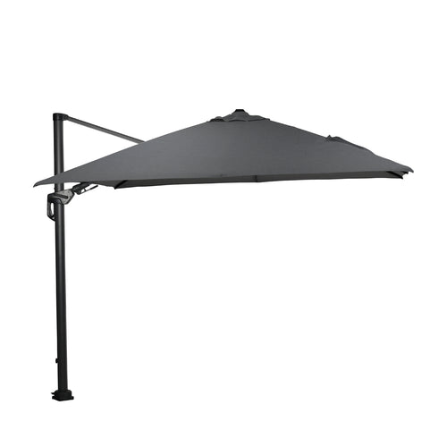 Garden Impressions Hawaii deluxe parasolset 300x300 carbon black anthracite