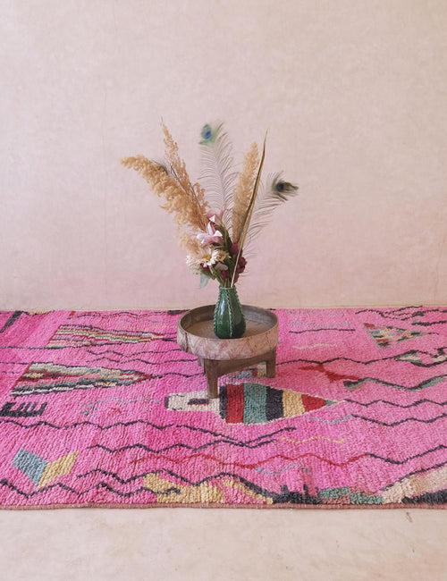AFK Living vloerkleed Berber - handgemaakt - Wol - 171 x 261 cm