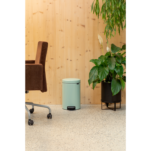 Brabantia NewIcon Pedaalemmer, 12 liter, kunststof binnenemmer - Jade Green