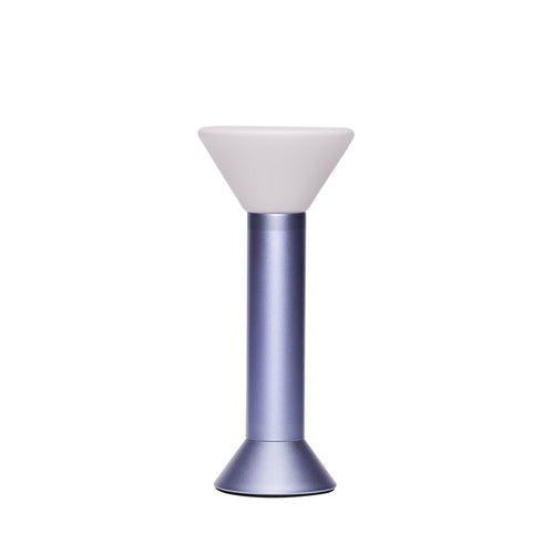 Hübsch draagbare lamp Flash - glas/ijzer - ø14xh30cm, led, 3w - vtwonen shop