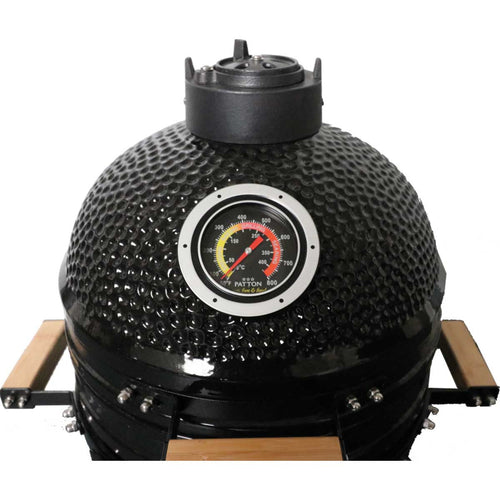 Patton Kamado 15 inch Table Chef premium black - vtwonen shop