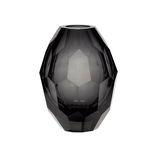 Hübsch vaas Facet - glas - ø13xh17cm - vtwonen shop