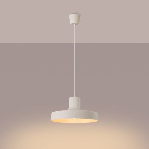 Sollux Lighting Hanglamp BILO beżowa - 35x35x120cm