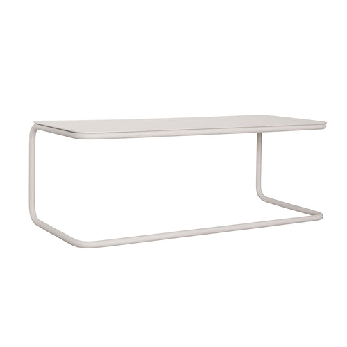 Hübsch plank Welcome - ijzer - 61x26xh22cm