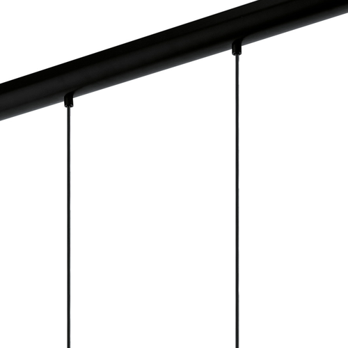 EGLO hanglamp Priddy - e27 - 97,5 cm - zwart/wit