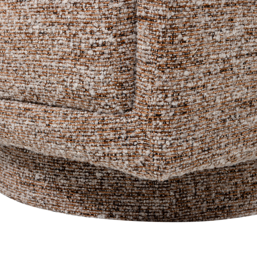 WOOOD draaifauteuil Oska - Melange Stof - Bruin - 64x78x79 - vtwonen shop