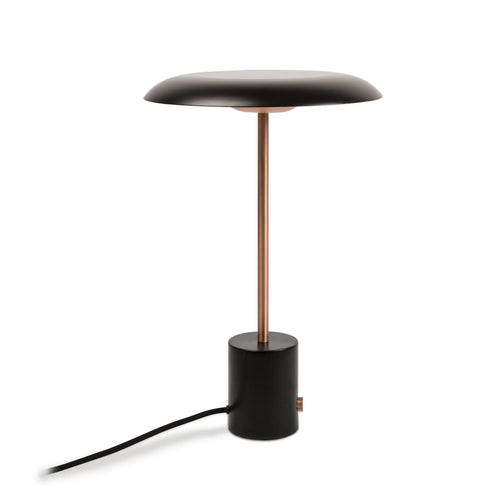 Faro Hoshi - LED tafellamp zwart, koper