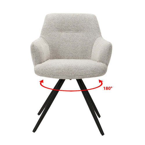 Livingfurn eetkamerstoel Sneak Natural - stof - vtwonen shop