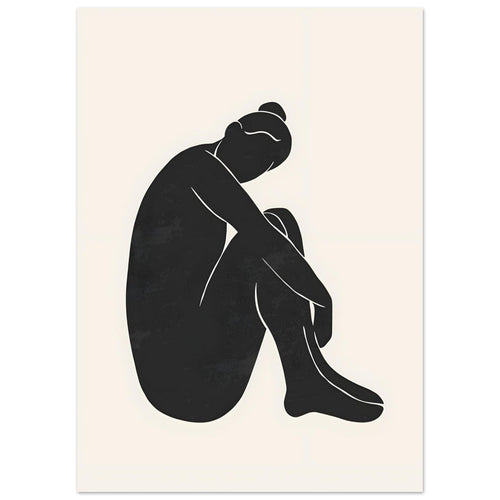 Artfulprints  Matisse - The shy lady   poster 50x70 cm - vtwonen shop