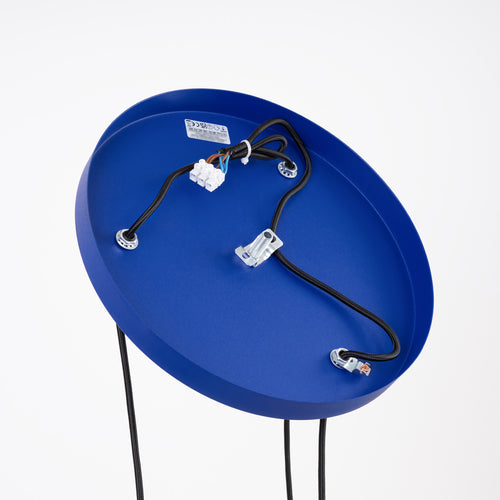 Sollux Lighting Hanglamp ESTRIA 3P wit/ultramarijn - 30x30x120cm